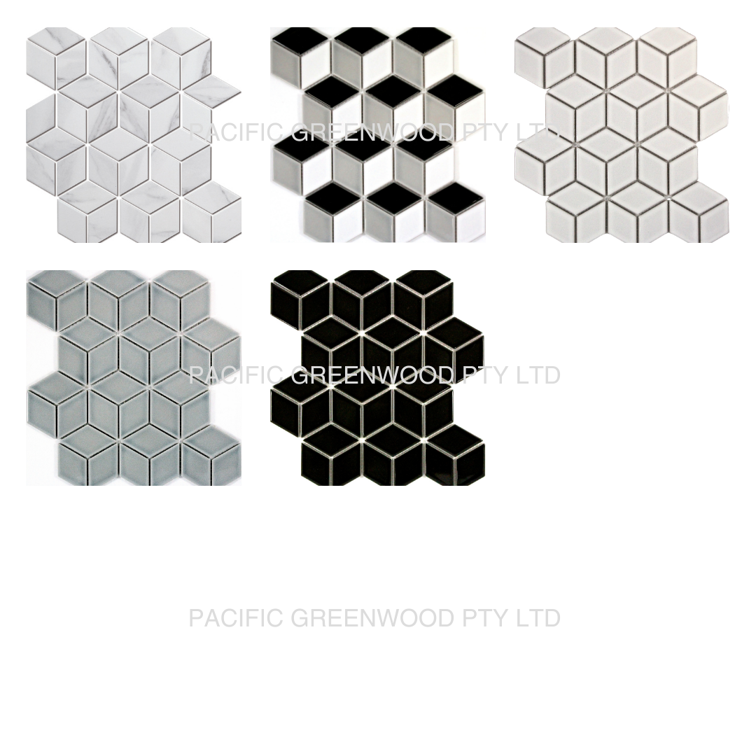 Cube Mosaic Tiles – Pacific Greenwood Pty Ltd